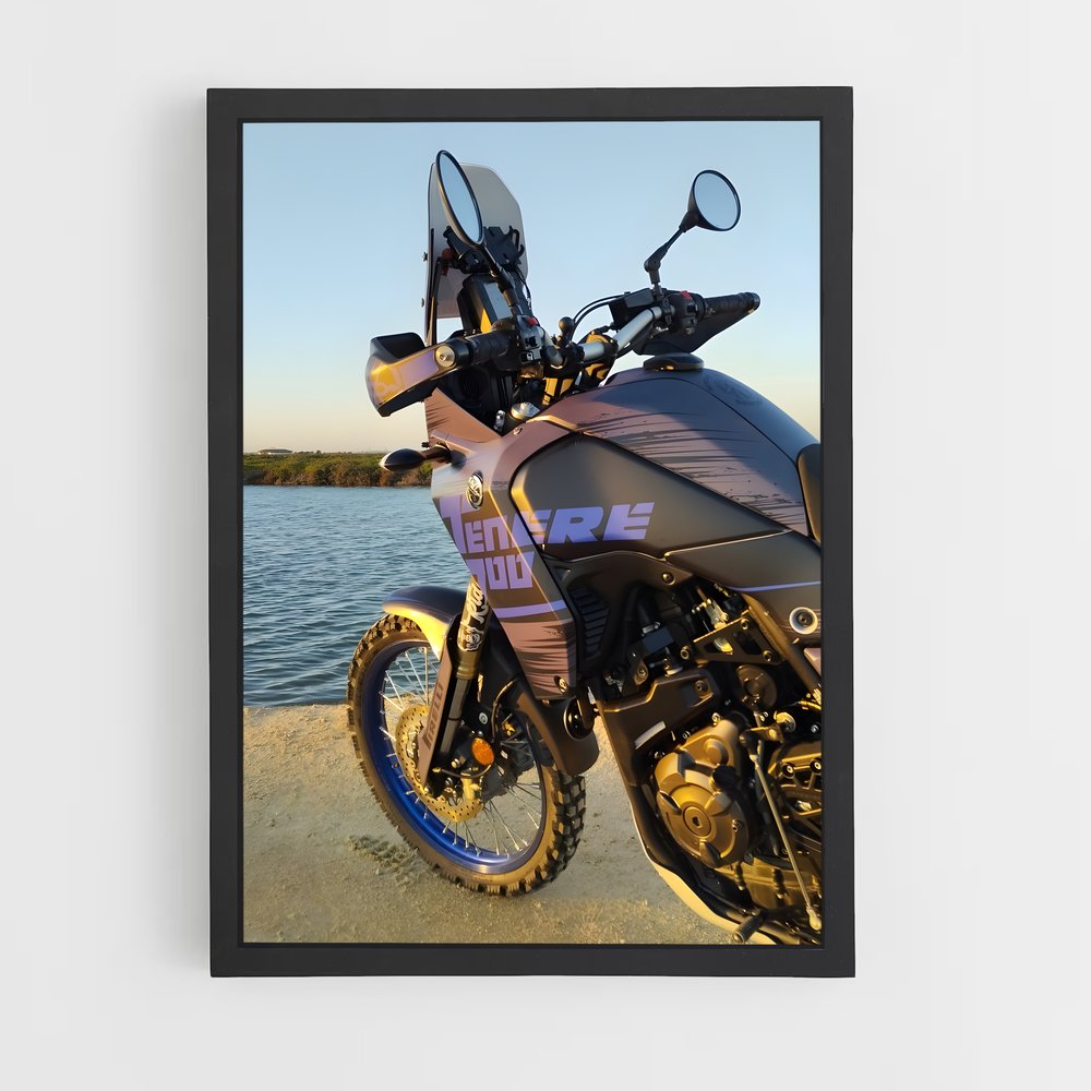Poster Évasion sur la Route – affiche Yamaha (vue 2)